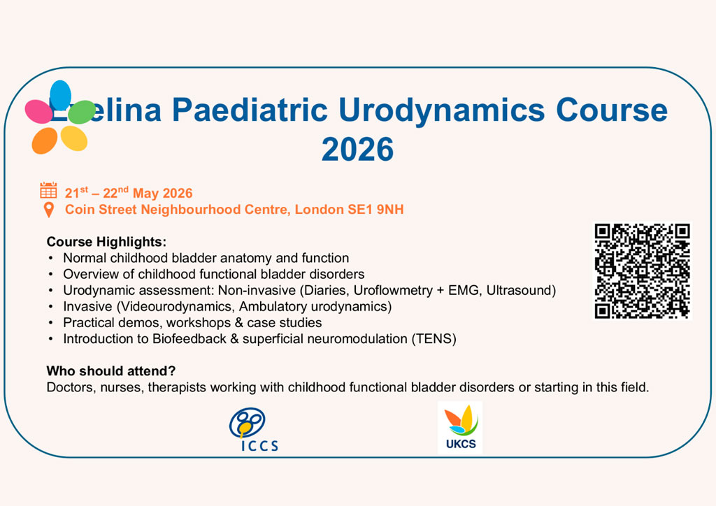 Evelina Paediatric Urodynamics Course 2026